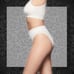 SKIMS Stretch Rib Bralette in Bone size Small
