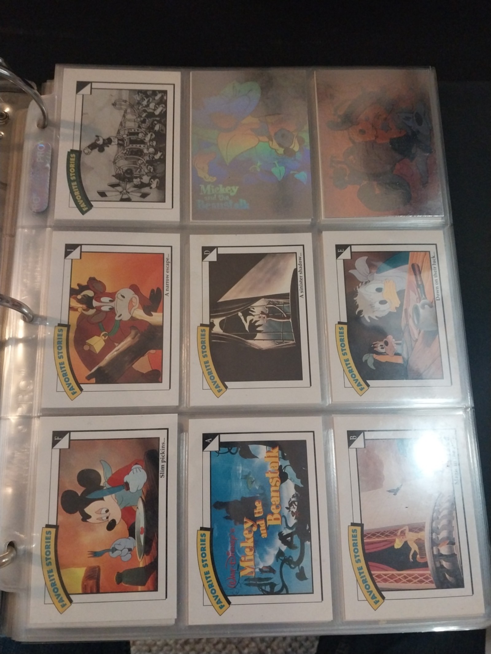 Disney skybox card collection