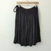 St. John Collection Womens Black Pleated Swing Circle Heavy Size 4 Midi Knee EUC