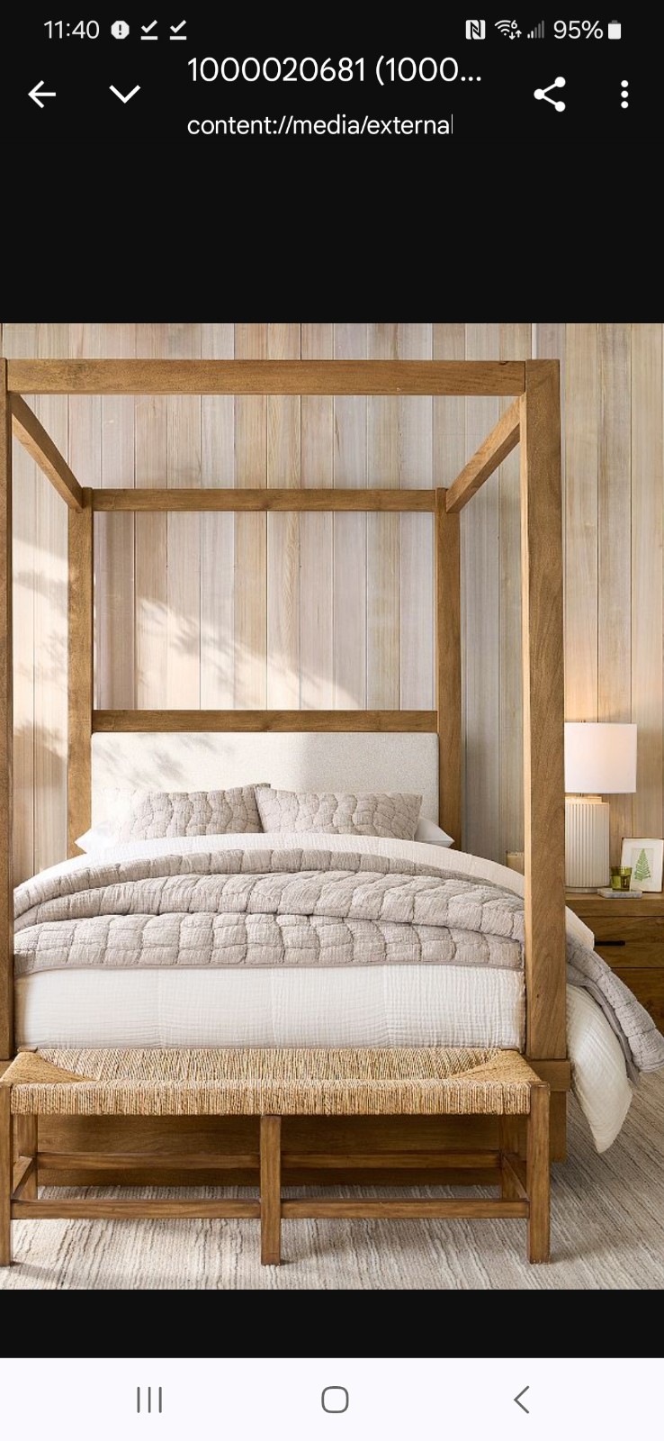 Pottery Barn cloud quilt