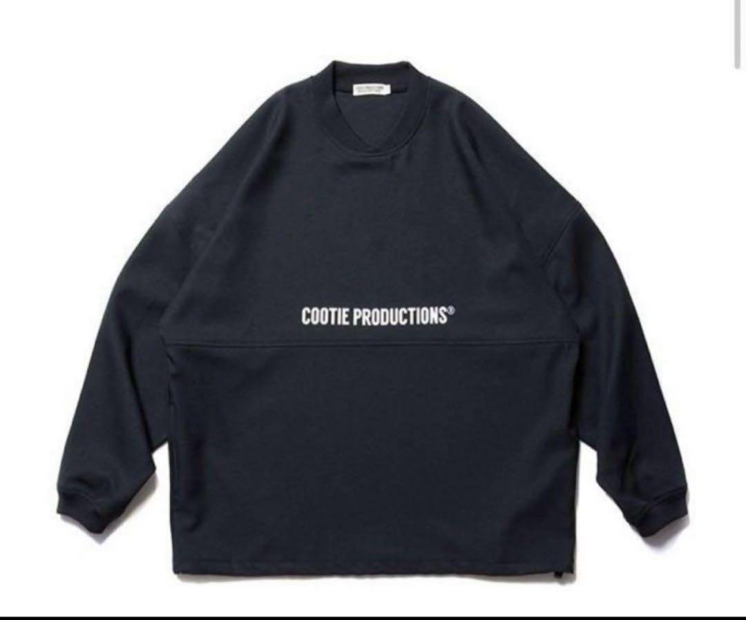 ー品販売  COOTIE Polyester Tee Long-Sleeve Football Twill トップス