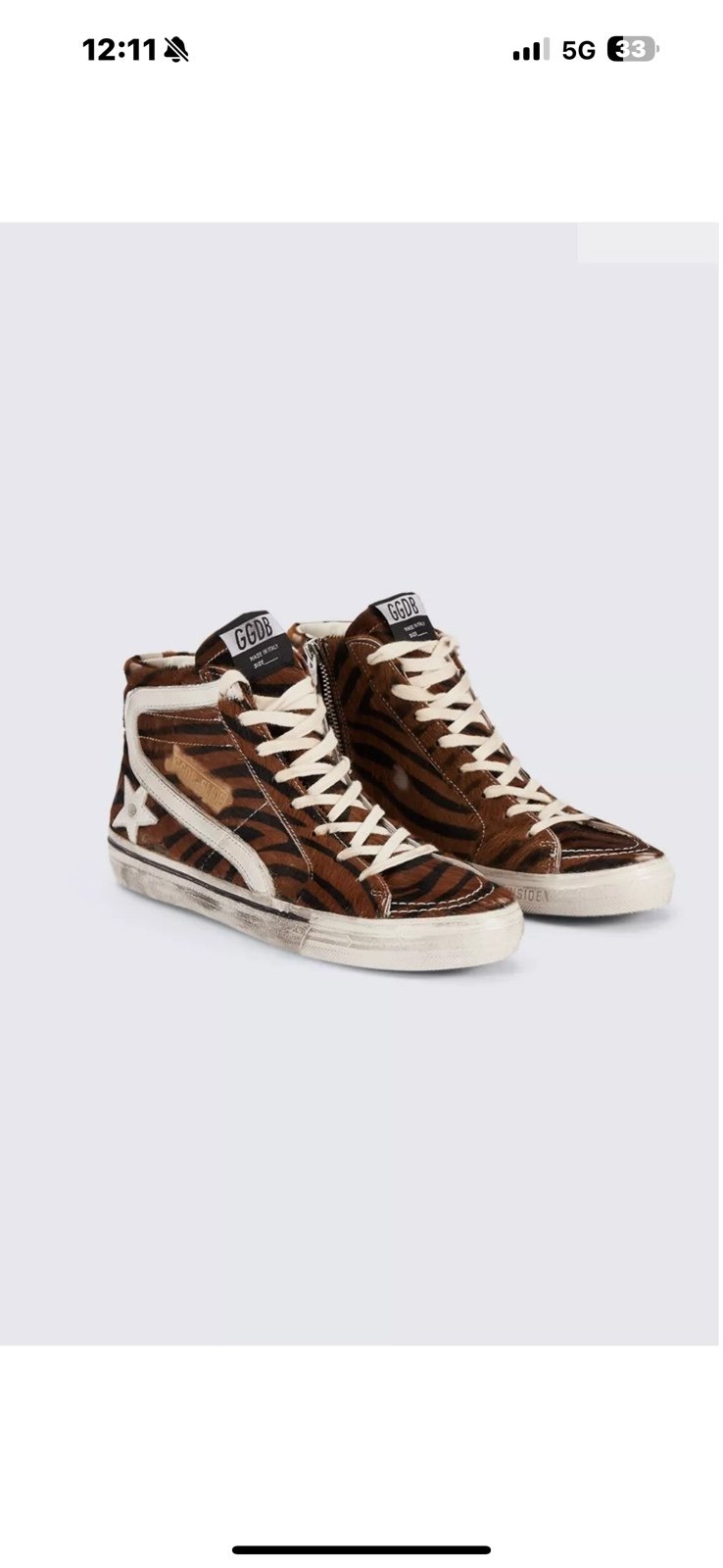 Material: ZEBRA HORSY UPPER LEATHER STAR ANDWAVESUEDE LIST Euro 40