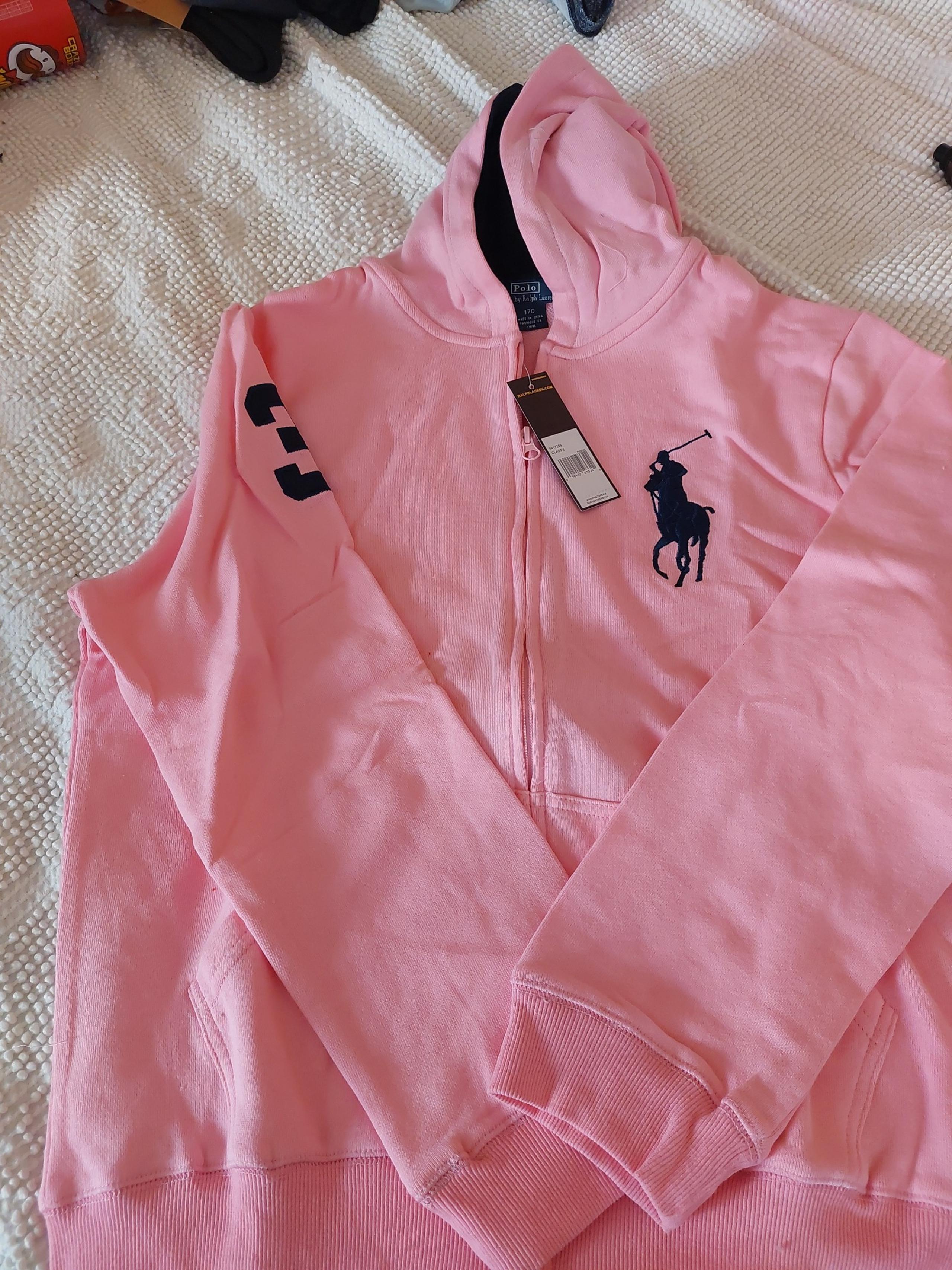 polo zip up hoodie