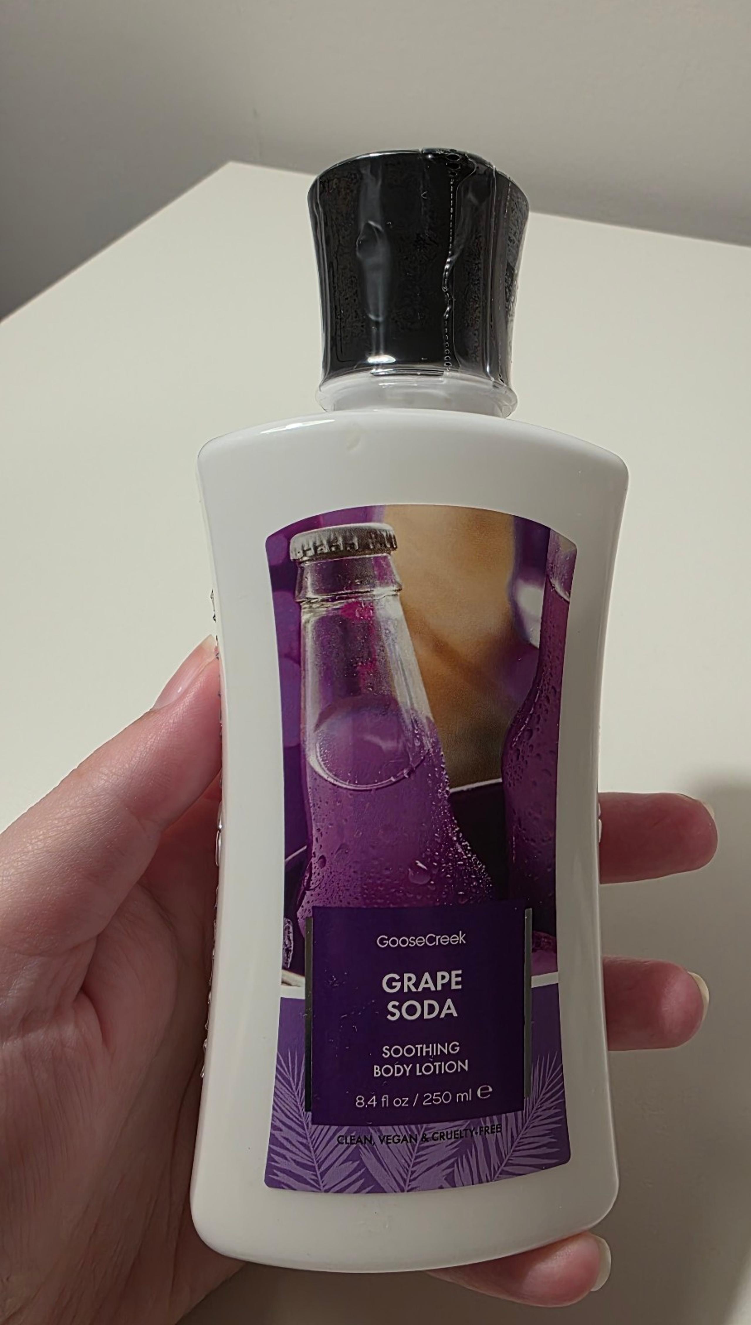 NEW Sealed Goose Creek 'Grape Soda' Scent Soothing Body Lotion 8.4 fl oz