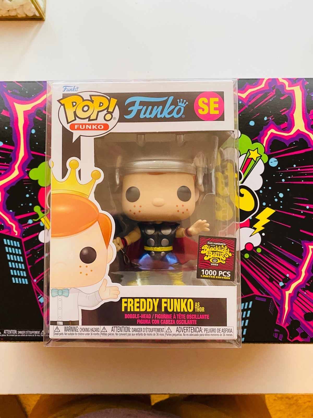 Freddy Funko as Thor Metallic 1000 Fundays 2022