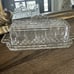Longchamp 3 Piece Crystal Set Sugar, Creamer, Butter Dish
