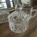 Longchamp 3 Piece Crystal Set Sugar, Creamer, Butter Dish