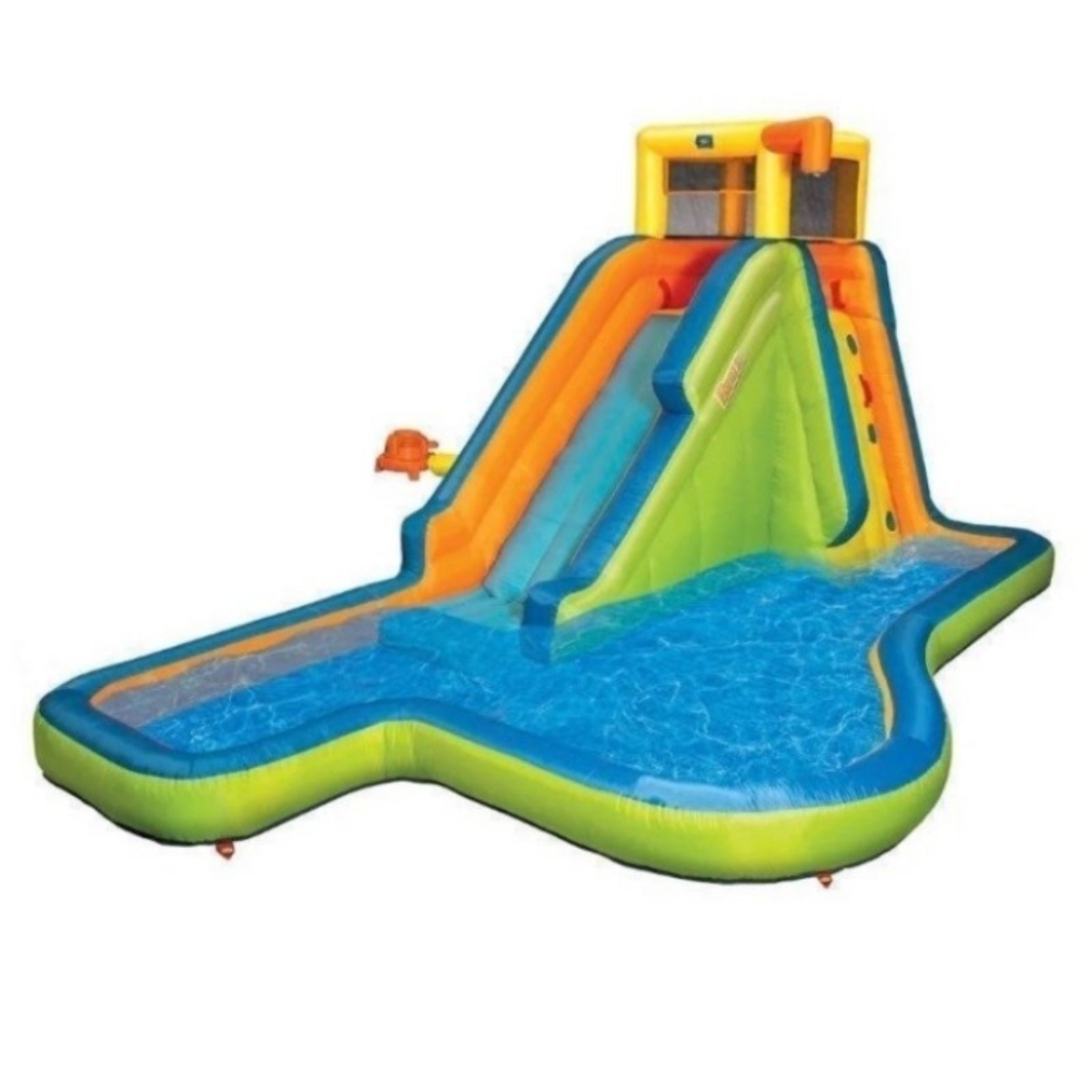 Inflatable water slide