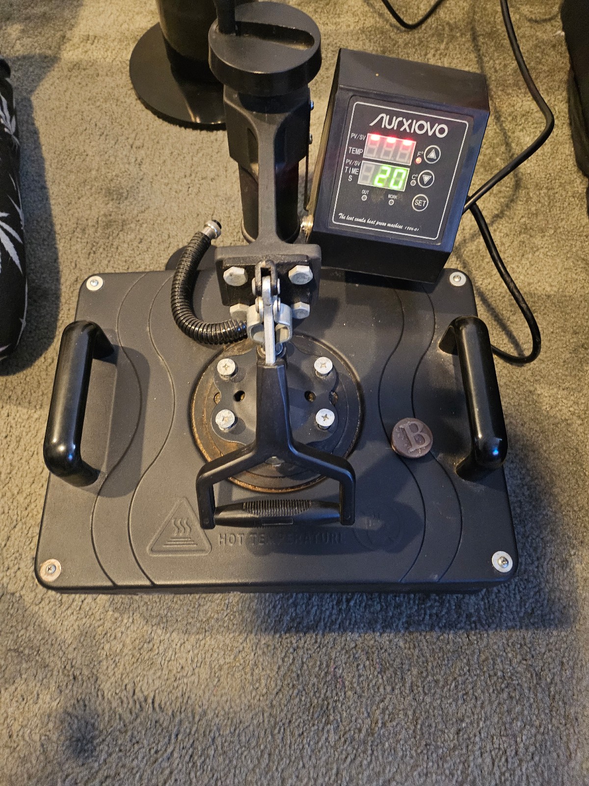 Nurxiovo Manual Heat Press Machine