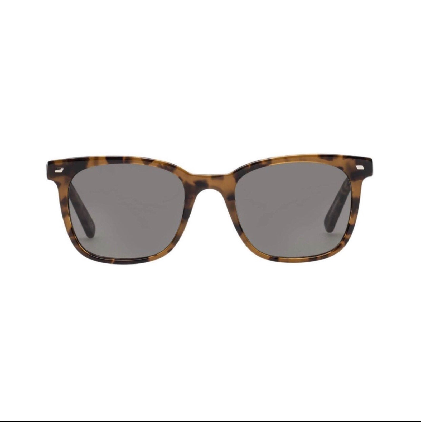 Lespecs-Le Saloon Whiskey Tort Sunglasses