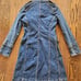 Denim jean duster/ coat/jacket