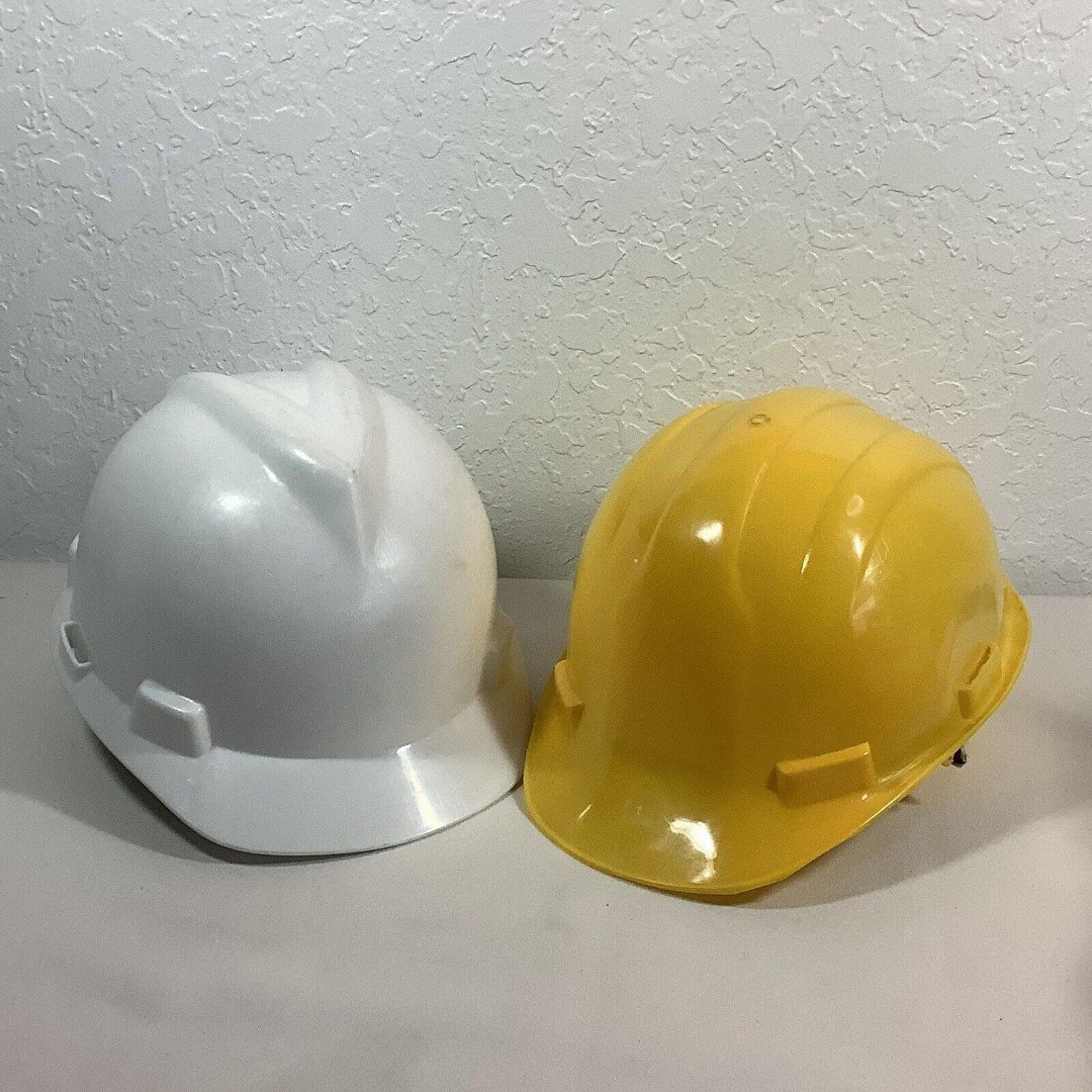Hard Hat Bundle- 1 V-Gard Type 1 Class E Fas-Trac Suspension & 1 Yellow Hard Hat