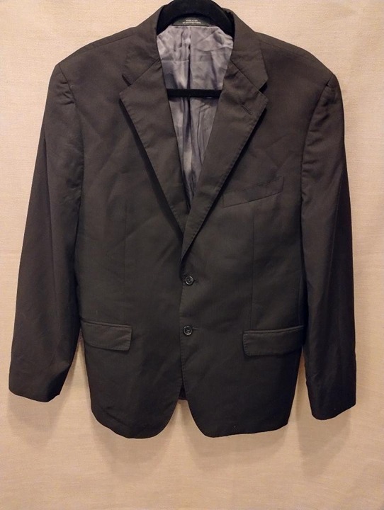 Vintage Saks Fifth Avenue 100% Wool Blazer Sz 42R