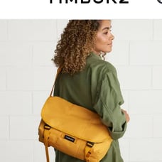 NWT Tumbuk 2 Custom large Messenger bag Eco Amber