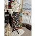 New VTG Briggs Floral Print Lightweight Maxi Skirt.