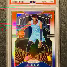 2019-20 Prizm JA MORANT Red White Blue Prizm RC #249 PSA 9 Memphis Grizzlies