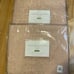 Pottery Barn Cotton & Silk Stitch Shams rose blush