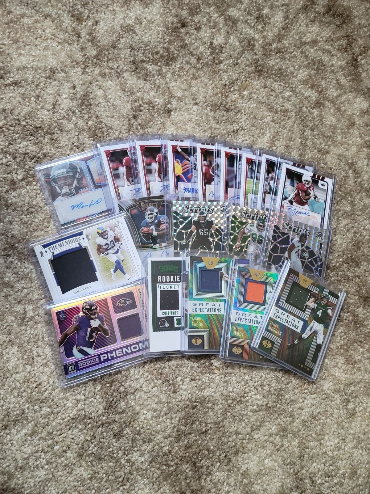 Over 2000 NFL Prizm/Optic/Patches/Autos