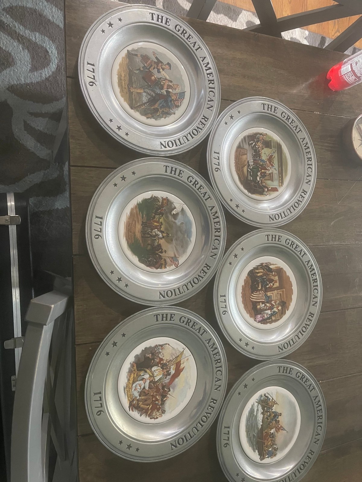 Plate set (the great American revolution)