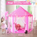 Princess Tent Girls Large Playhouse Kids Castle Play Tent with Star Lights NEW