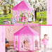 Princess Tent Girls Large Playhouse Kids Castle Play Tent with Star Lights NEW