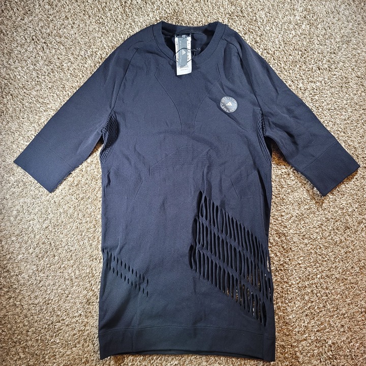 Adidas by Stella McCartney TRUESTRENGTH Warp Knit Shirt Women's Large FS0125