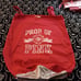 Rare vhtf vintage PINK laundry bag