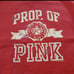 Rare vhtf vintage PINK laundry bag