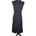La Perla Vintage Black Midi Pleated Dress Size: S