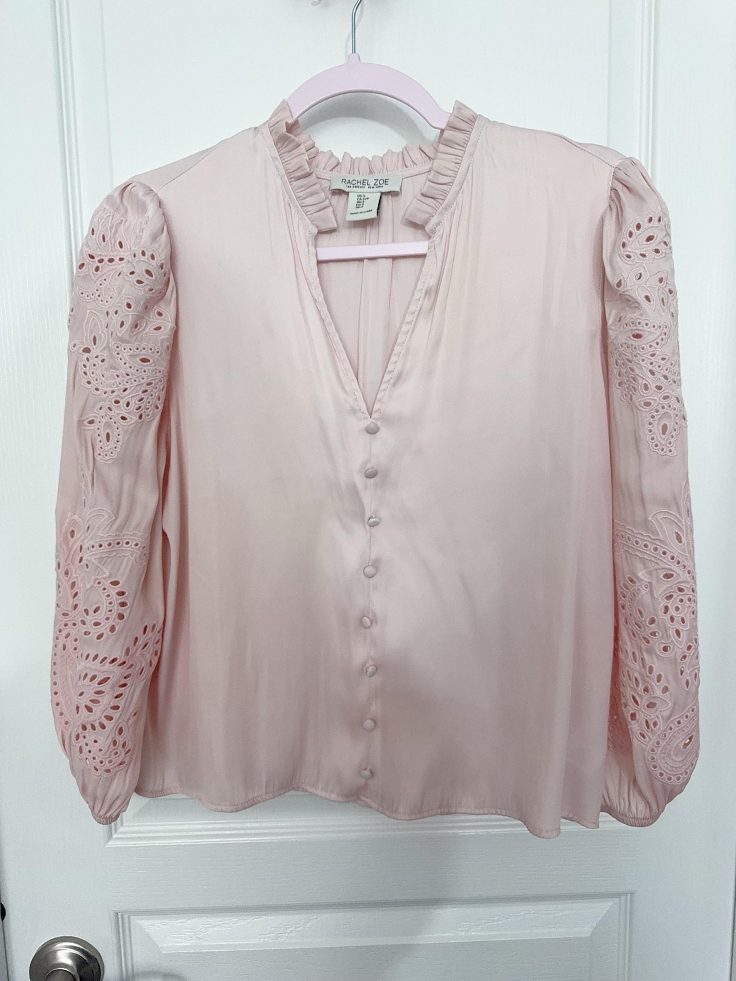 Pink Rachel Zoe blouse
