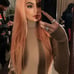 celebrity rose pink lace wig