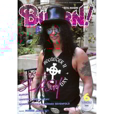 Burrn! Magazine Issue #6 June 2012 Slash Cover Heavy Metal Japan
