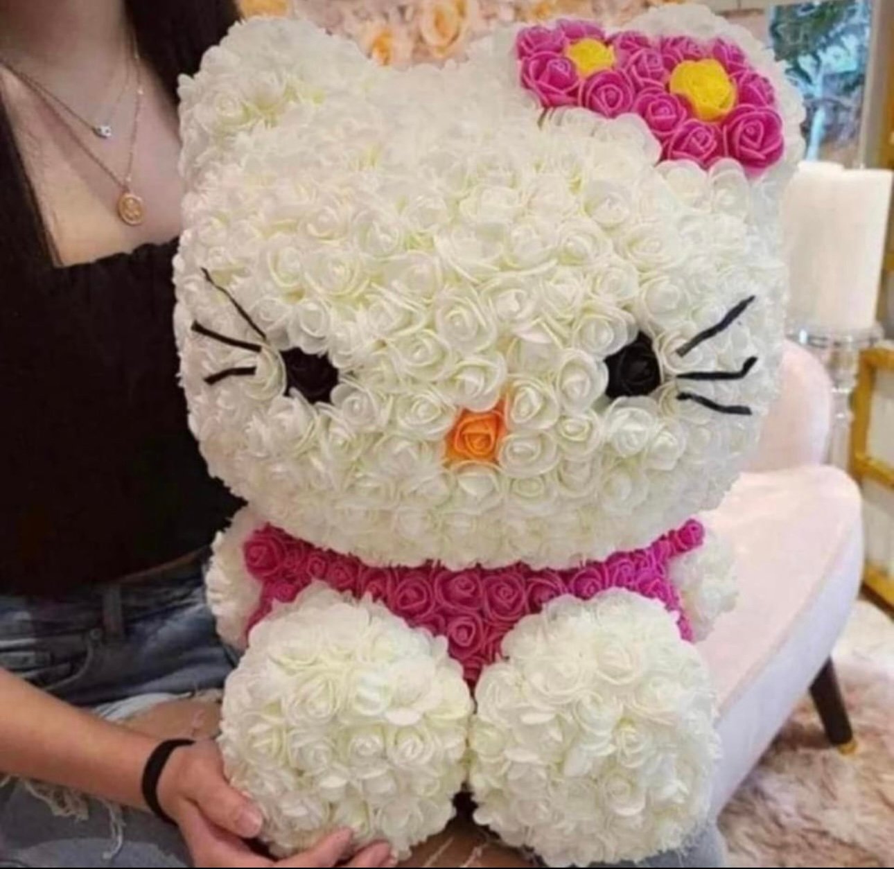 Hello kitty flowers