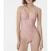 J. Crew Eco plunge V-neck one-piece in beach paisley