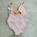 J. Crew Eco plunge V-neck one-piece in beach paisley