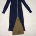 Suiting Mix Dress 21AW Pleated Knit