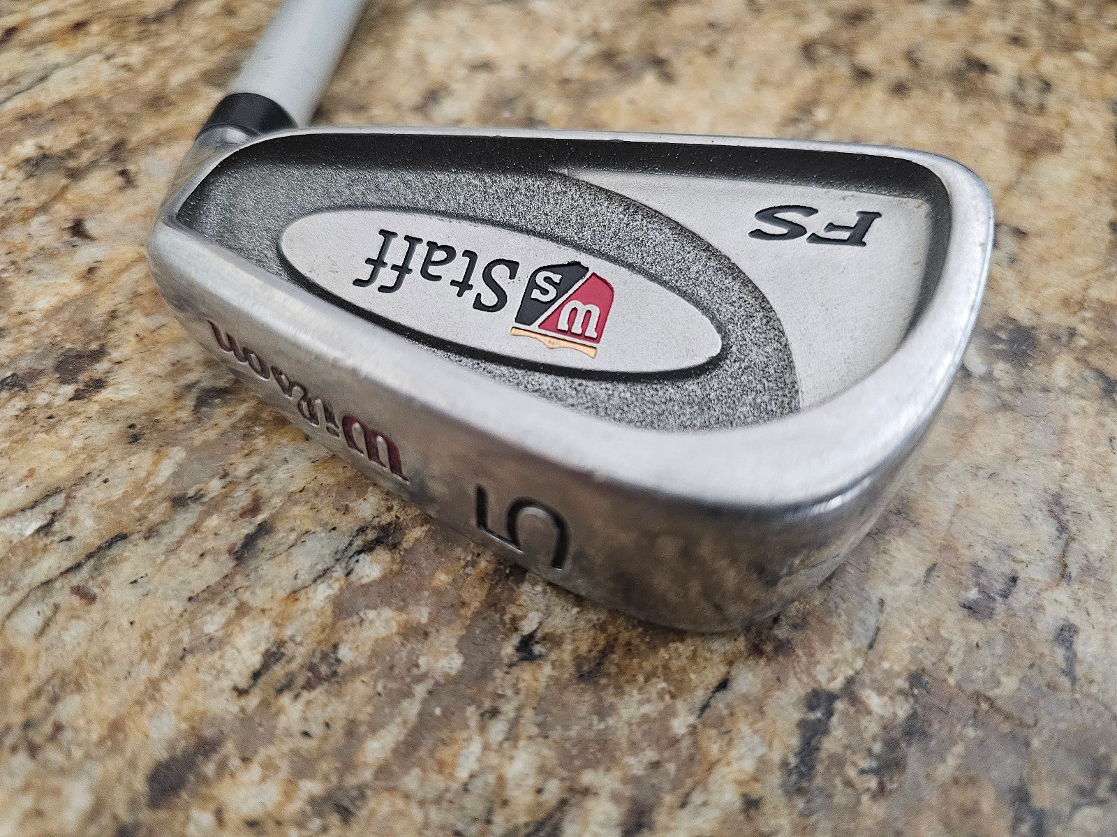 RH Wilson Staff FS 5 Iron with a UST Fat Shaft Lite/Seniors-Flex Graphite Shaft