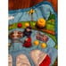 Teletubbies Vtg Mega Bloks INDOOR Play Mat and blocks 24” RARE 1999 Noo-no READ
