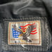 Fretted leather Jacket