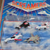 Vtg 1989 Die-Cast Metal Steel Screamers Micro Aircraft Lot of 2 Sets Imperial