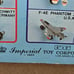 Vtg 1989 Die-Cast Metal Steel Screamers Micro Aircraft Lot of 2 Sets Imperial