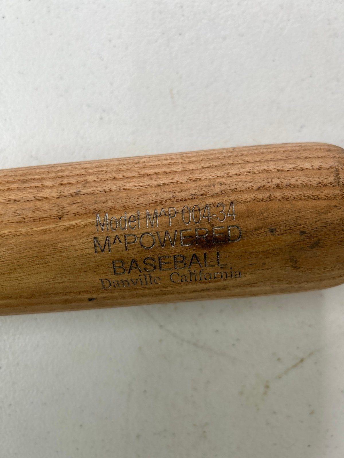 M Powered Pro Uncracked 34” Wood Baseball Bat
