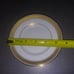 Fitz and Floyd Porcelain Plate and Mug Set Oak Park White Gold Trimmed Lot of 12