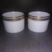 Fitz and Floyd Porcelain Plate and Mug Set Oak Park White Gold Trimmed Lot of 12