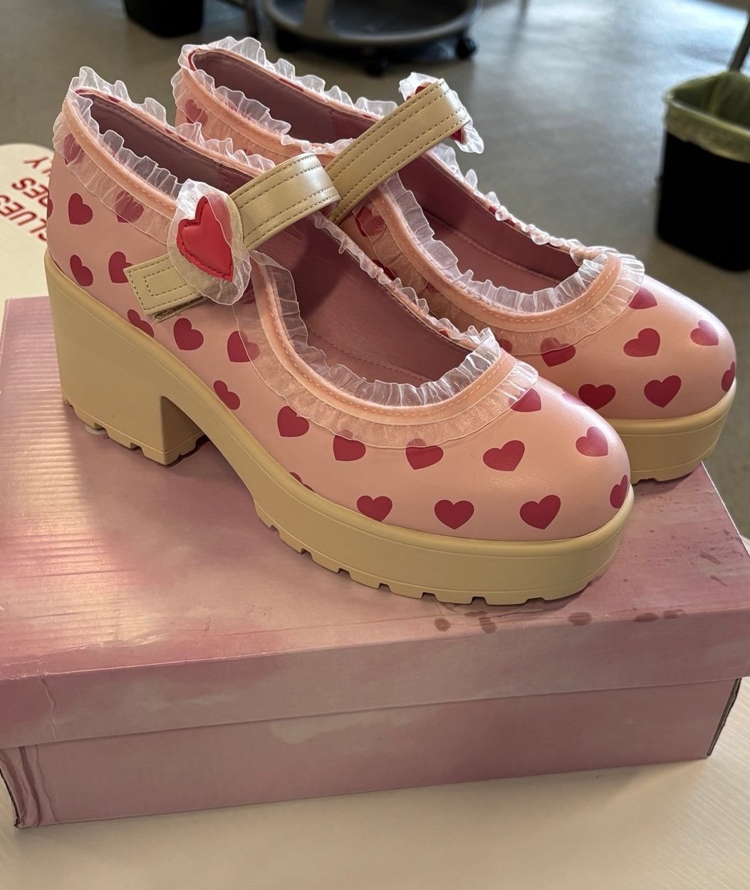 Melanie Martinez X Koi Footwear Sweetheart Mary Jane Shoes Size 8