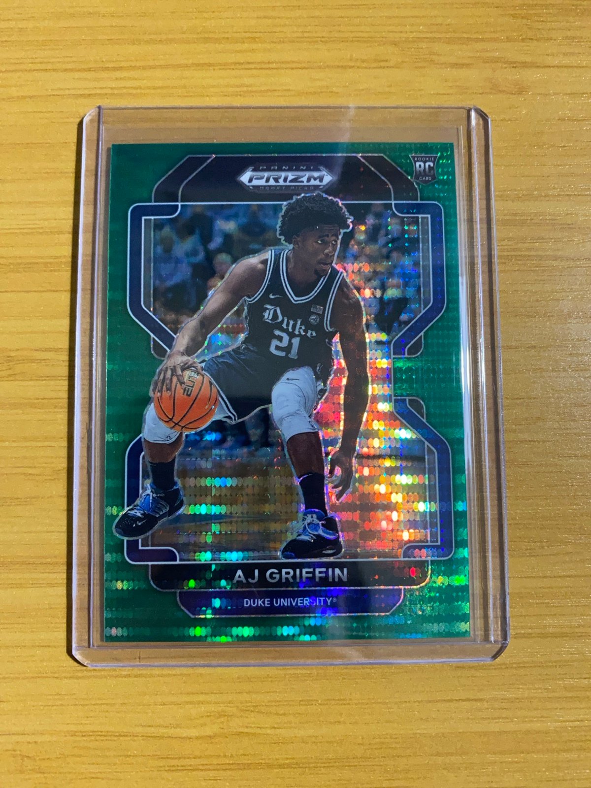 Aj Griffin 2022 Green Pulsar Rookie Prizm 04/25