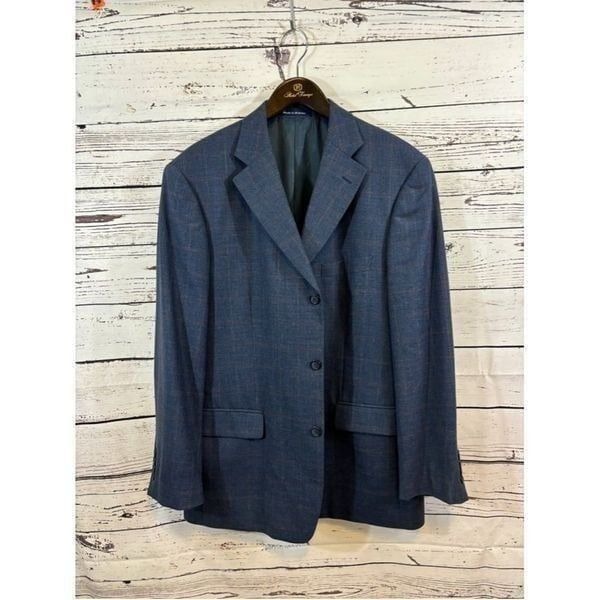 Men's Alan Flusser Blazer, Blue, Size 42R