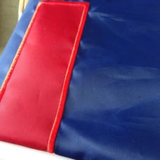 3' X 5' 3x5 Christian Embroidered Christ Cross Church Flag Nylon 250D grommets