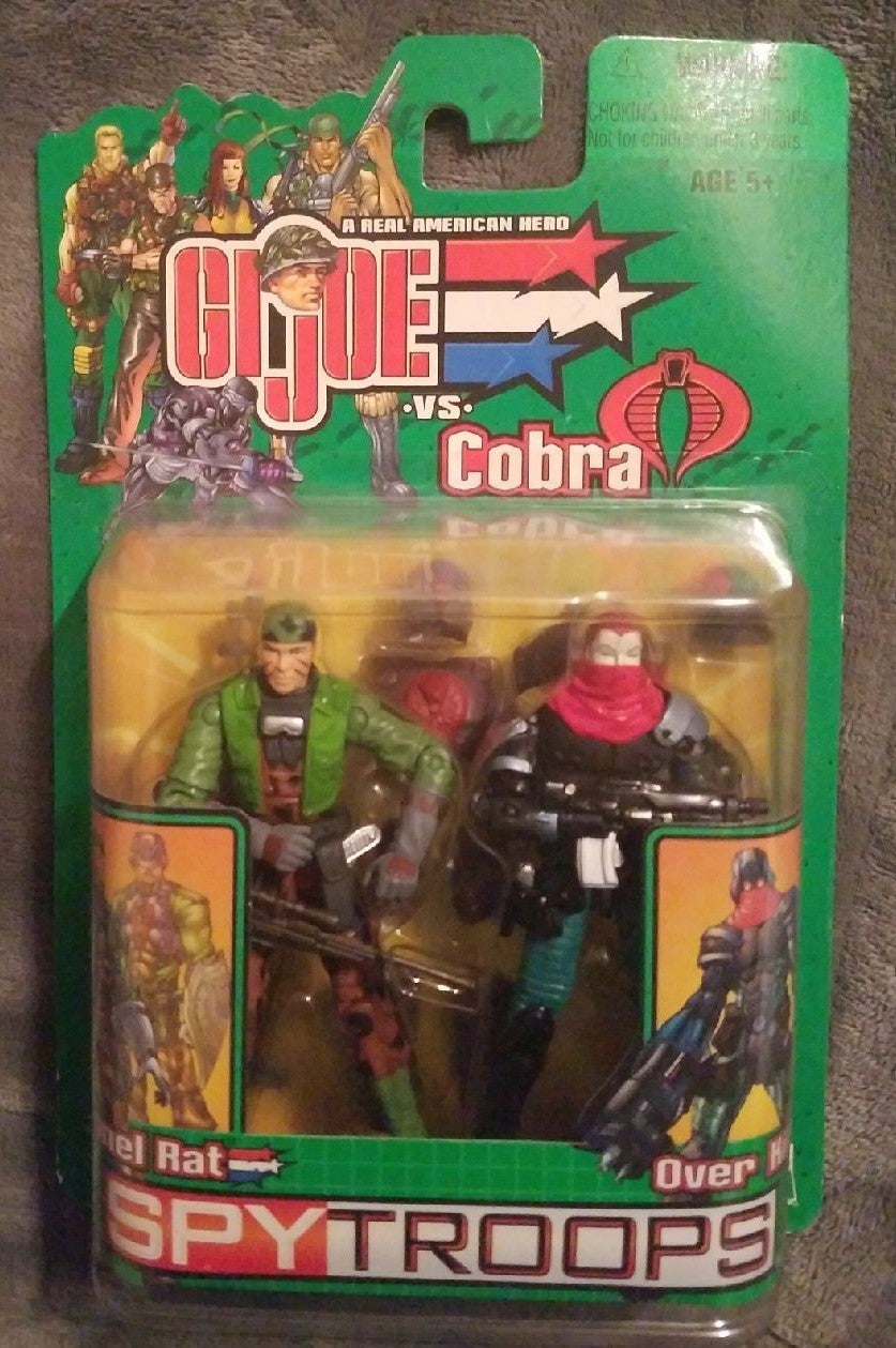 GI Joe TUNNEL RAT TOXO-VIP VS OVER KILL