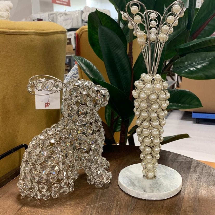 Crystal / Pearl Bunny and Carrot Bundle!